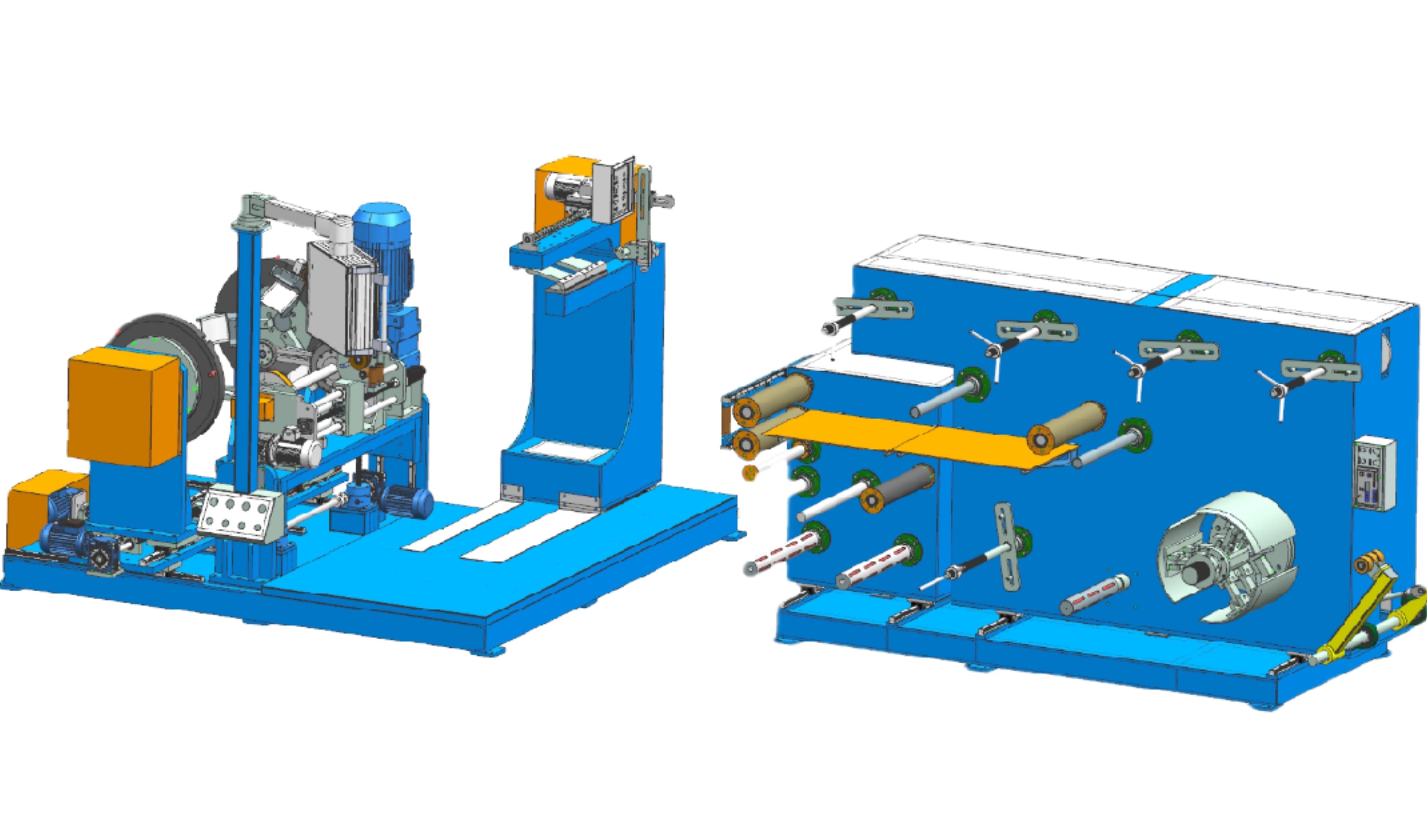 Triangular Core Foil Winding Machine  